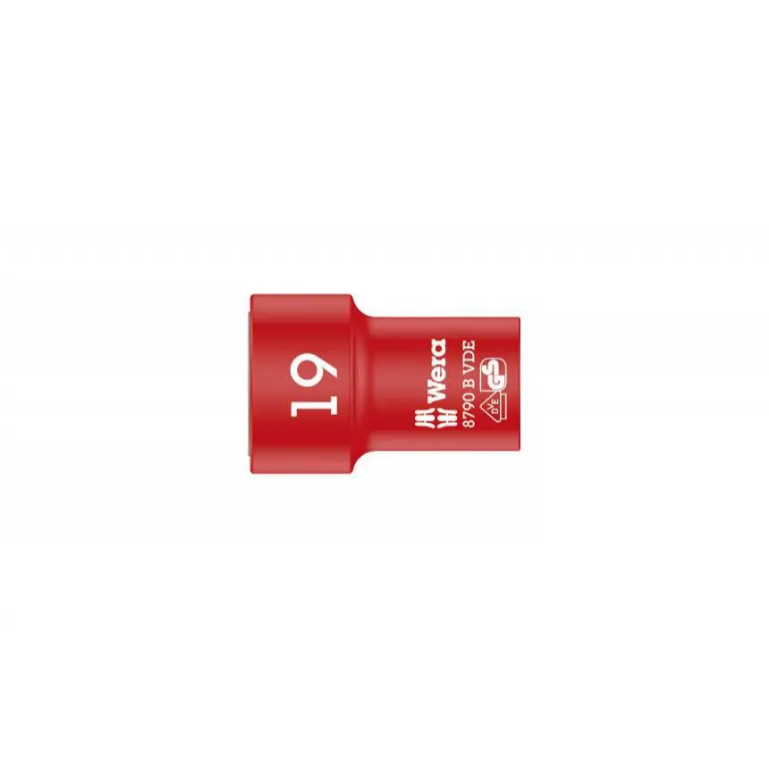 Wera 004963 Nástrčná hlavice 3/8" 6hran 19 mm typ 8790 B Zyklop VDE 05004963001