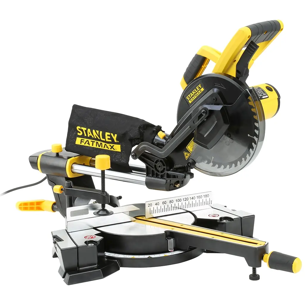 Pokosová pila Stanley s pojezdem 216 mm, 1500 W FME721