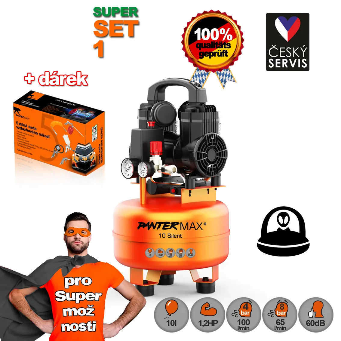 PANTERMAXAirFlow 10 SILENT SET1 PMAF10SI_S01