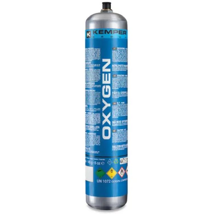 Kemper Group Kyslík/Oxygen 110 l (110 barů), závit M12x1 571A12