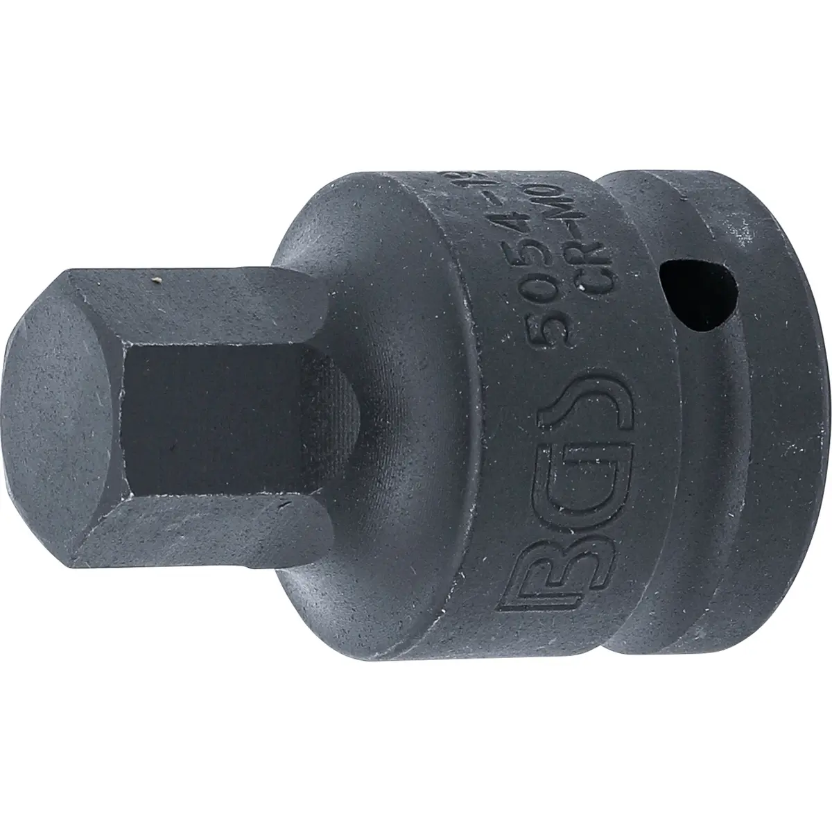 Silová nástrčná hlavice BGS 5054-19 | délka 55 mm | 20 mm (3/4") | vnitřní šestihran 19 mm BGS5054-19