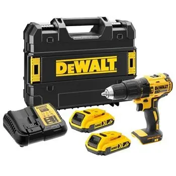 DeWALT DCD778D2T Aku příklepová vrtačka, 2x 2Ah baterie+nabíječka, Tstak DCD778D2T