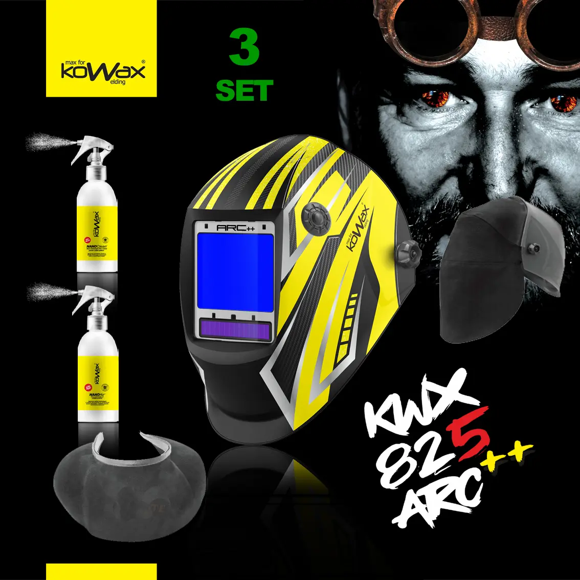 KOWAX KOWAX Samostmívací kukla KWX825ARC++ (1/1/1/1) SET3 KWX825ARCPP_S03A