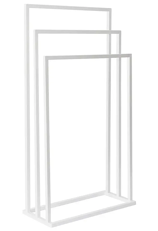 AQUALINE Stojan na ručníky 450x860x210, bílá mat MU450W