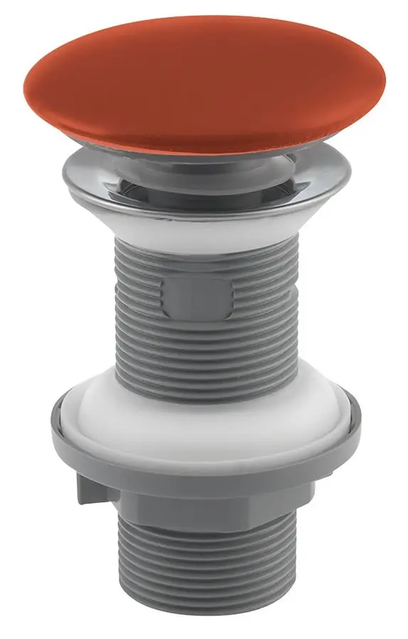 ISVEA Umyvadlová výpust 5/4“, click-clack, keramická zátka, 20-70, terracotta 38TP0185I