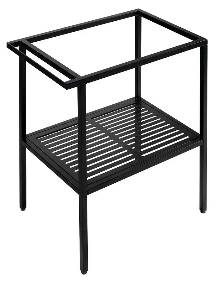 SAPHO ARYA podstavec pod umyvadlo 680x850x450, černá AR065-M1