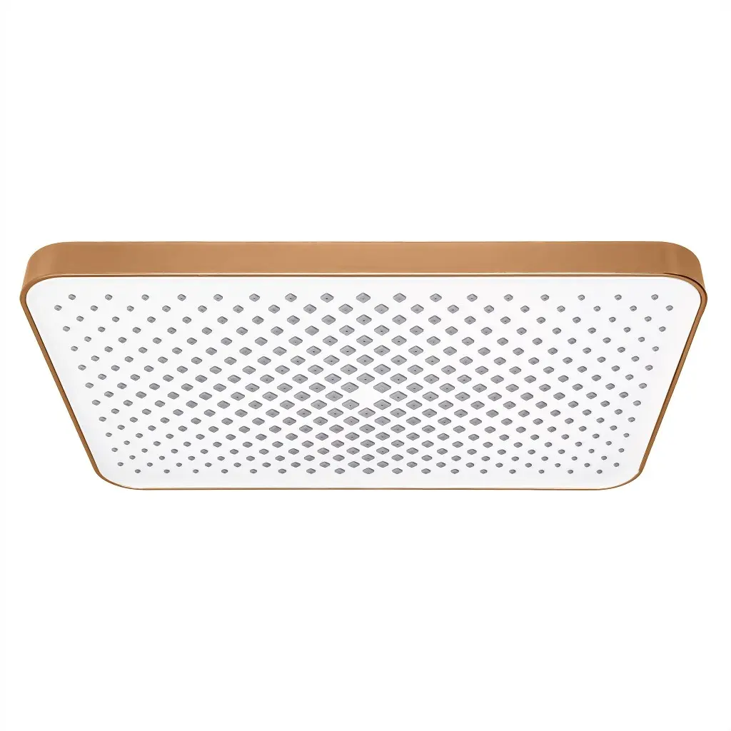 REA Obdélníková dešťová sprcha JS-032 Brushed Copper REA-P0397
