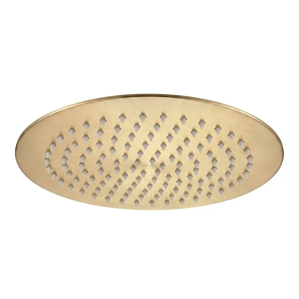REA Kulatá dešťová sprcha JS-P014BG 25cm Brush Gold REA-P8609