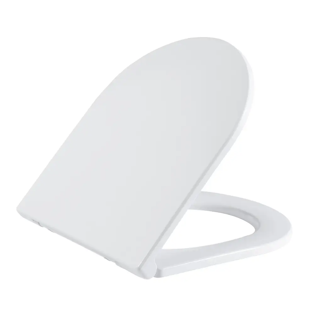 CERANO WC sedátko Seggio Slim/SoftClose UF plast bílá lesklá 36x4,2x43  CER-414791
