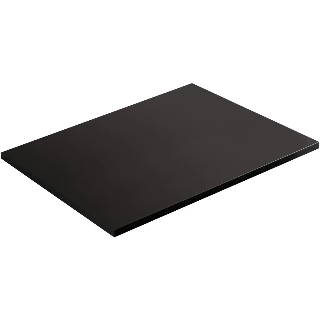 CERANO Deska pod umyvadlo Navira Slim černá matná 60x1,8x46 CER-431617