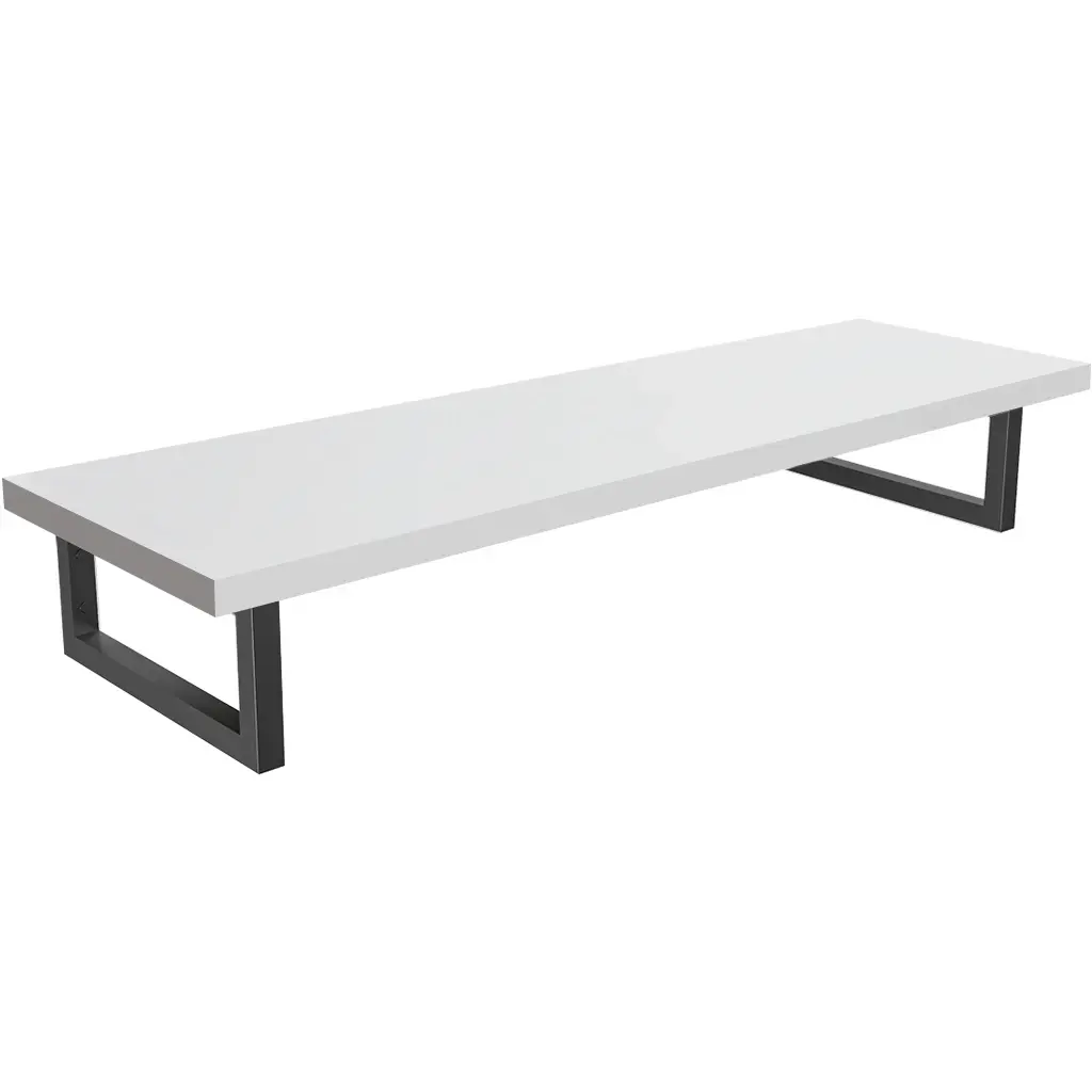Deska pod umyvadlo Navira Pro + 2 konzole pod desku - bílá matná - 100x3,6x46 cm - 606012