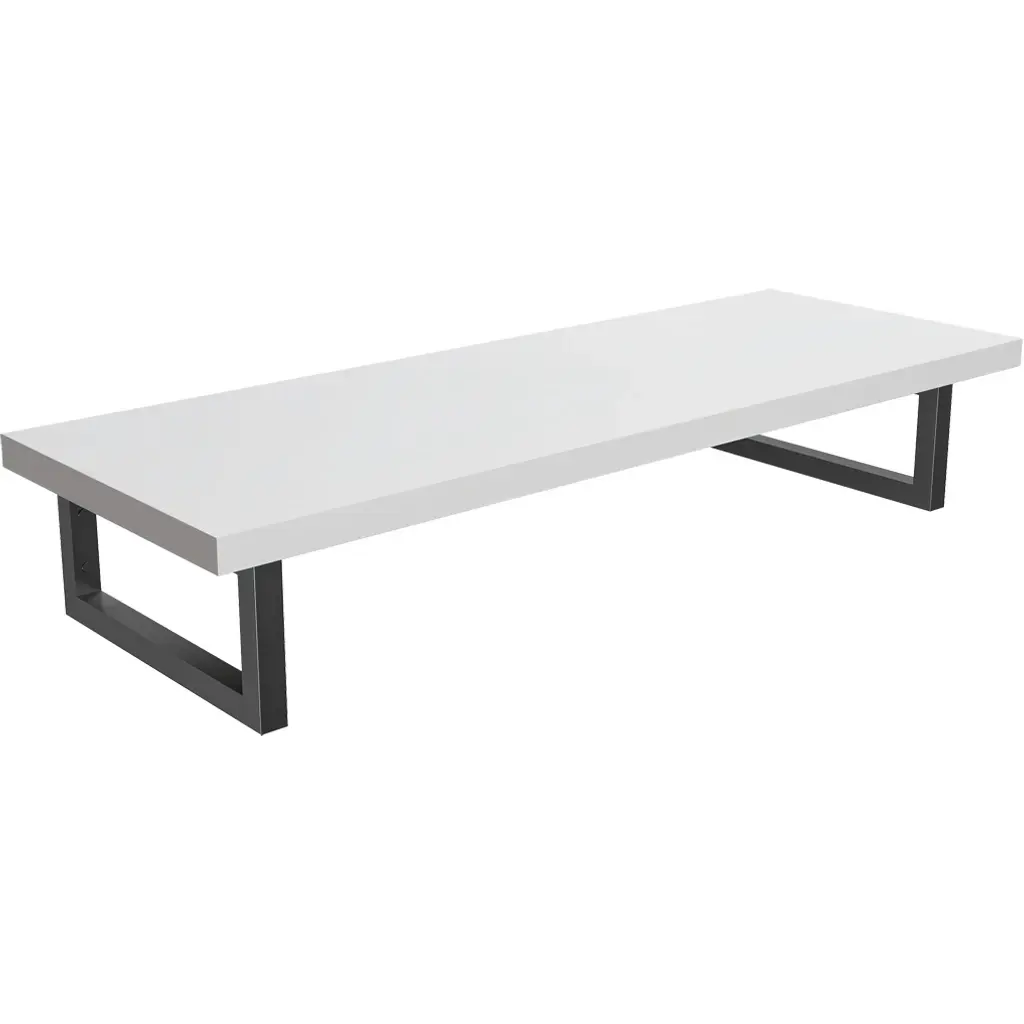 Deska pod umyvadlo Navira Pro + 2 konzole pod desku - bílá matná - 80x3,6x46 cm - 606021