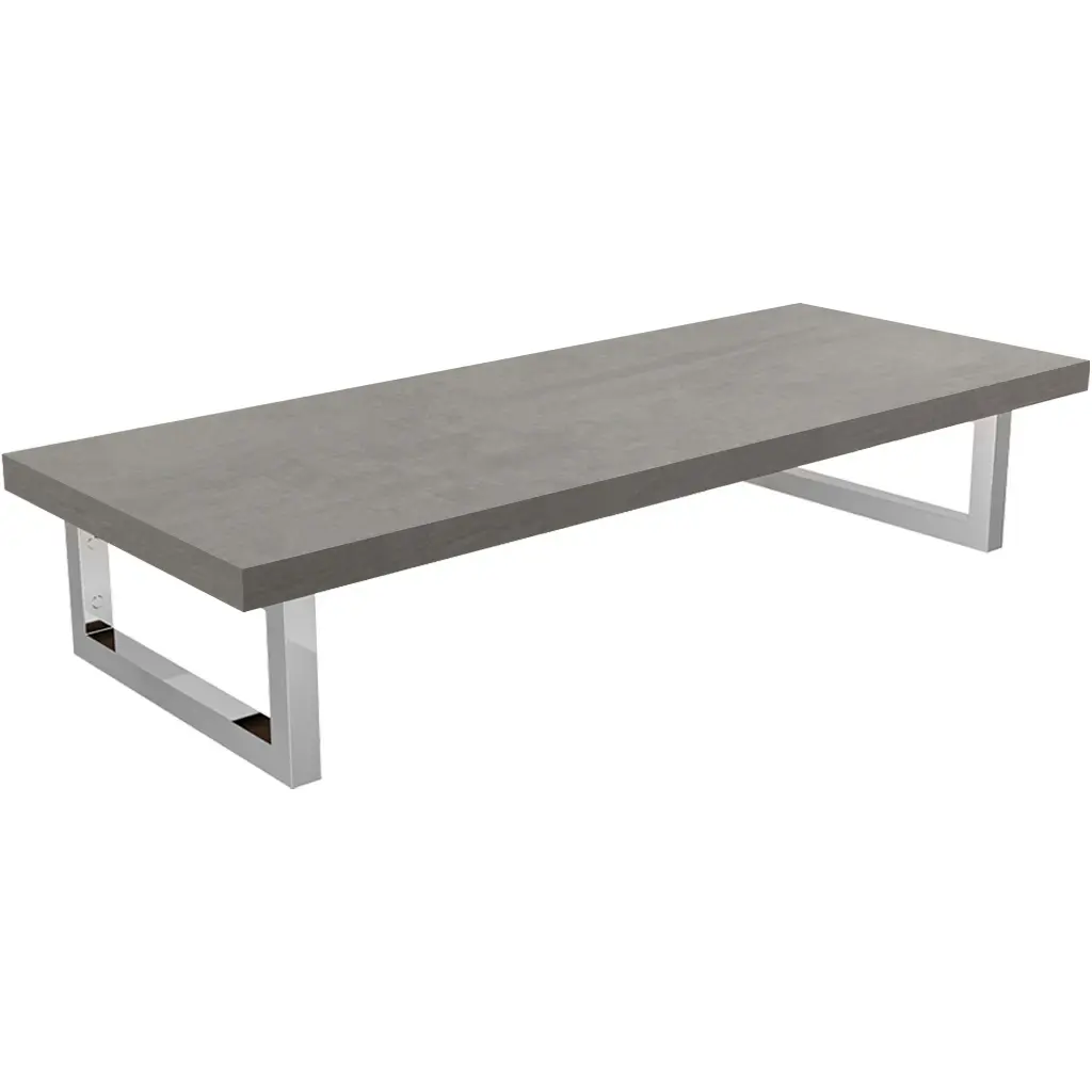 Deska pod umyvadlo Navira Pro + podpěrná konzole - betonově šedá - 70x46x3,6 cm - 6061169