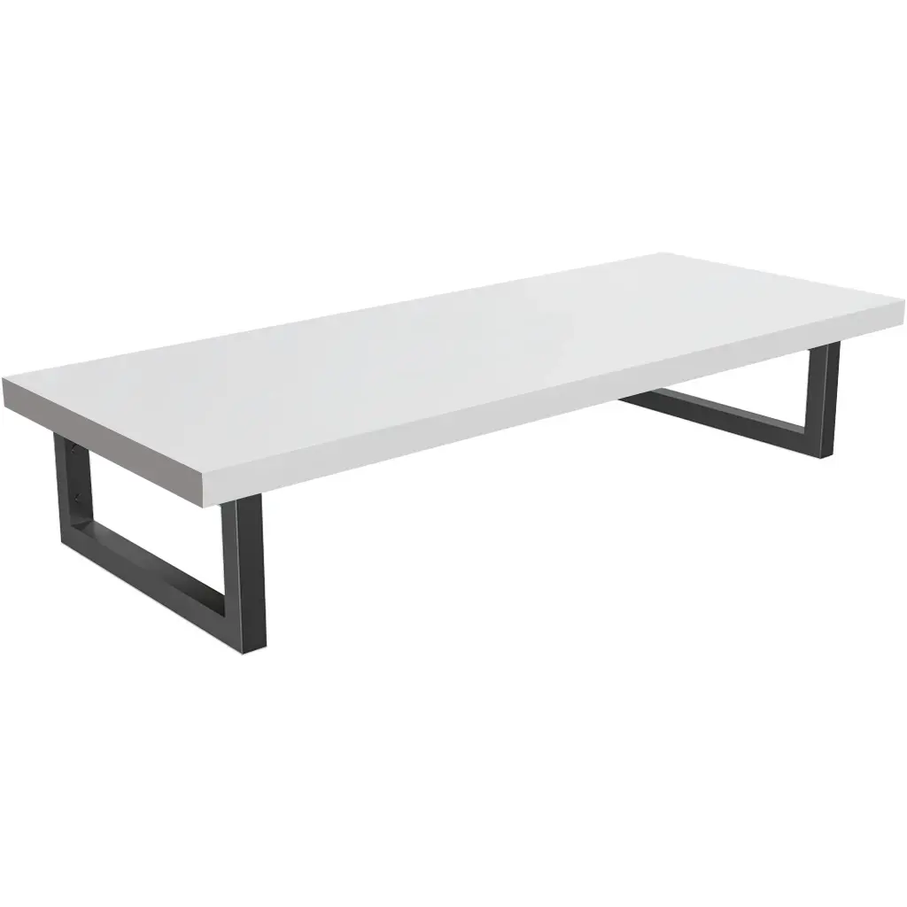 CERANO Deska pod umyvadlo Navira Pro + podpěrná konzole bílá matná 70x3,6x46 CER-6061184
