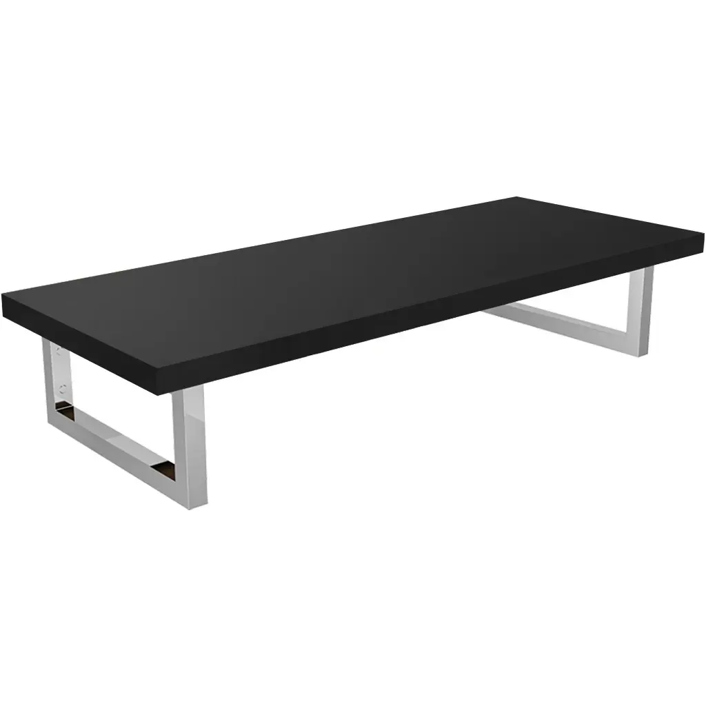 Deska pod umyvadlo Navira Pro + podpěrná konzole - černá matná - 70x3,6x46 cm - 6061205
