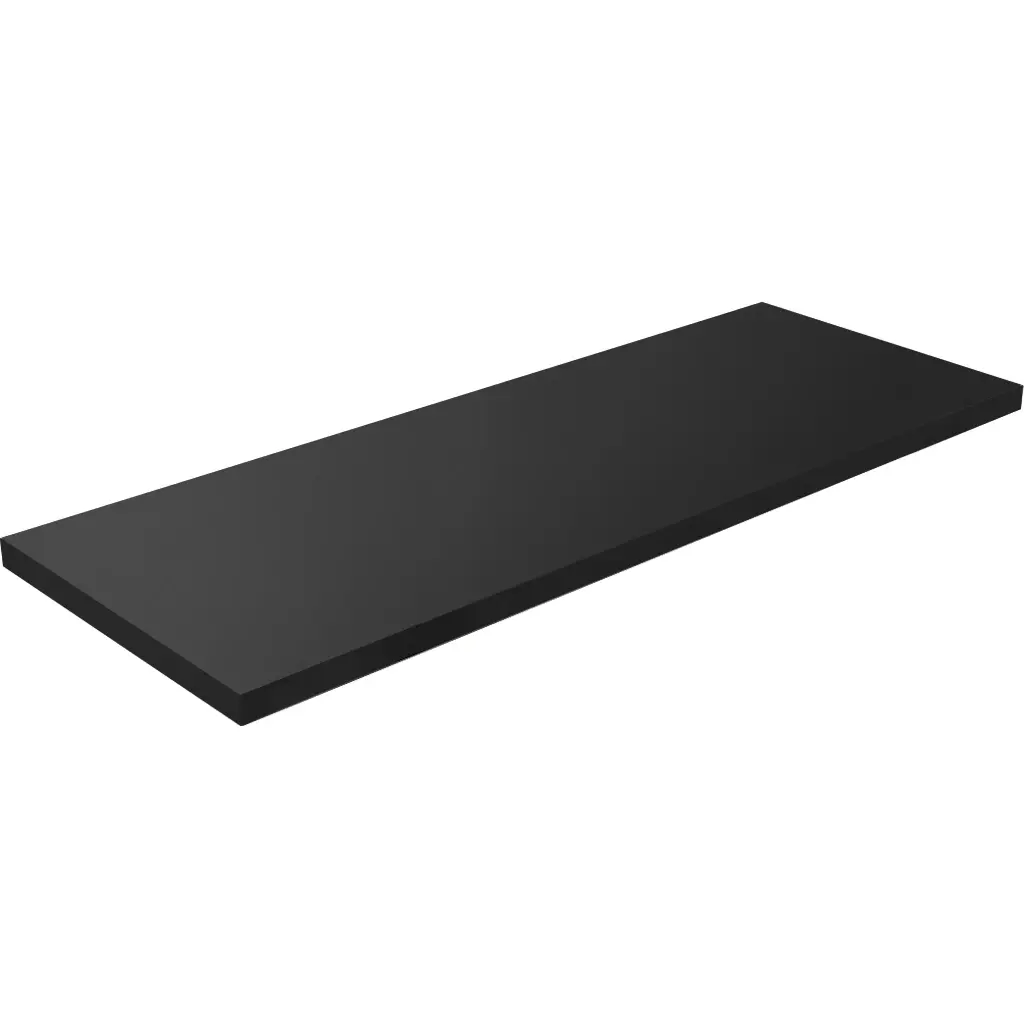 CERANO Deska pod umyvadlo Navira Pro černá matná 140x3,6x46  CER-663094