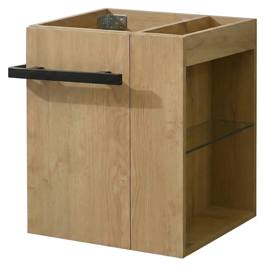 CERANO Koupelnová skříňka pod umyvadlo s úchytkou Esme dub medový 44,5x51x44,5  CER-670735