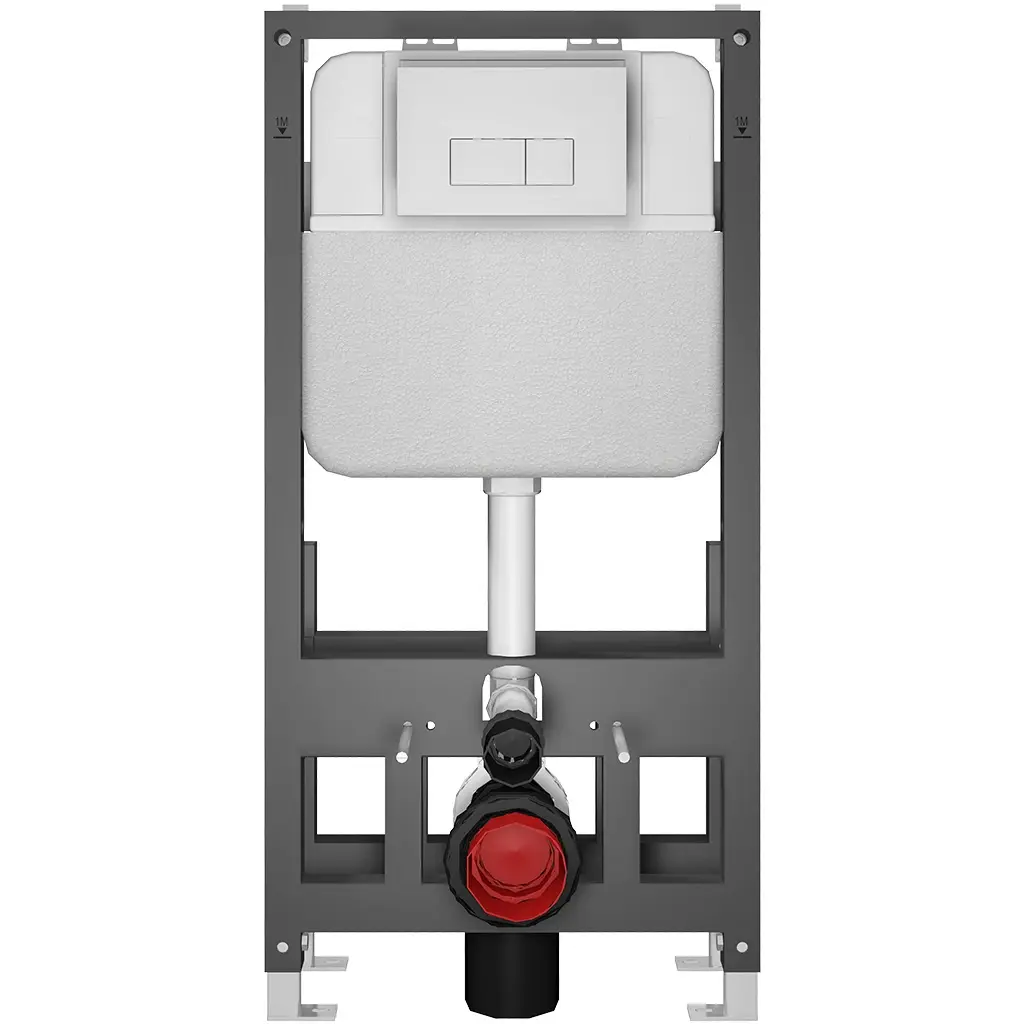 Modul Basic pro WC závěsné - samostatně stojící - předstěnová instalace/sádrokarton - 54,5x114 cm