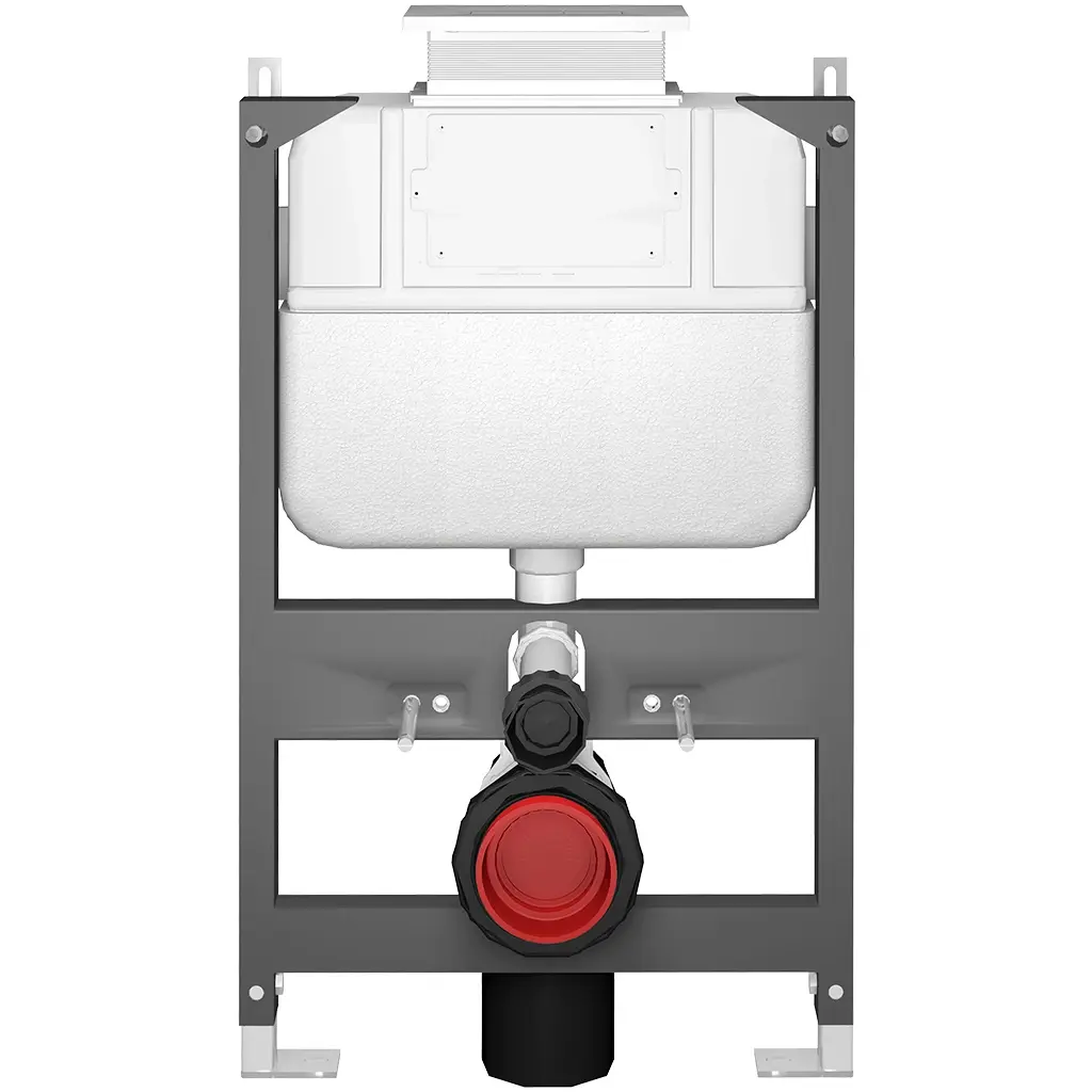 Modul Basic pro WC závěsné - nízký - ovládání shora - předstěnová instalace/sádrokarton - 52,5x80 cm