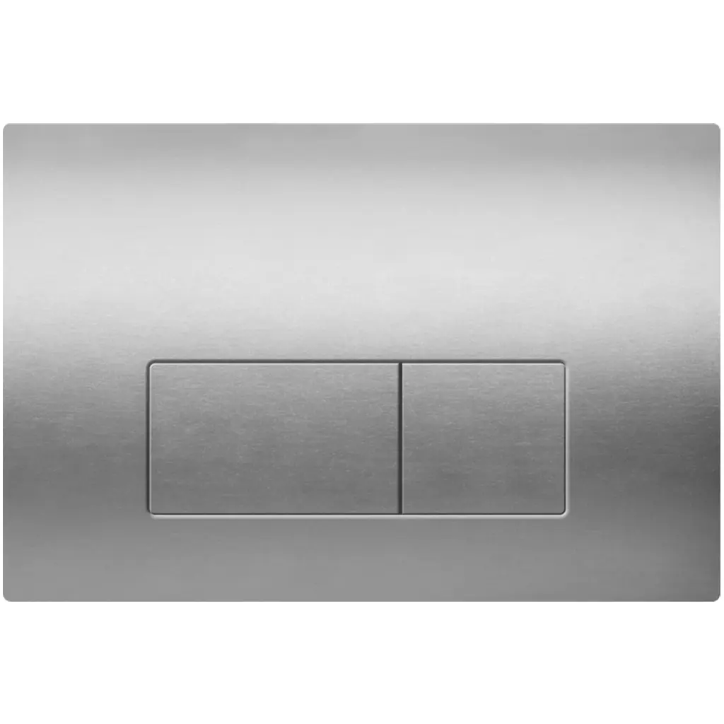 CERANO Ovládací tlačítko splachování Modulo k WC modulu Basic ABS stříbrná CER-670828