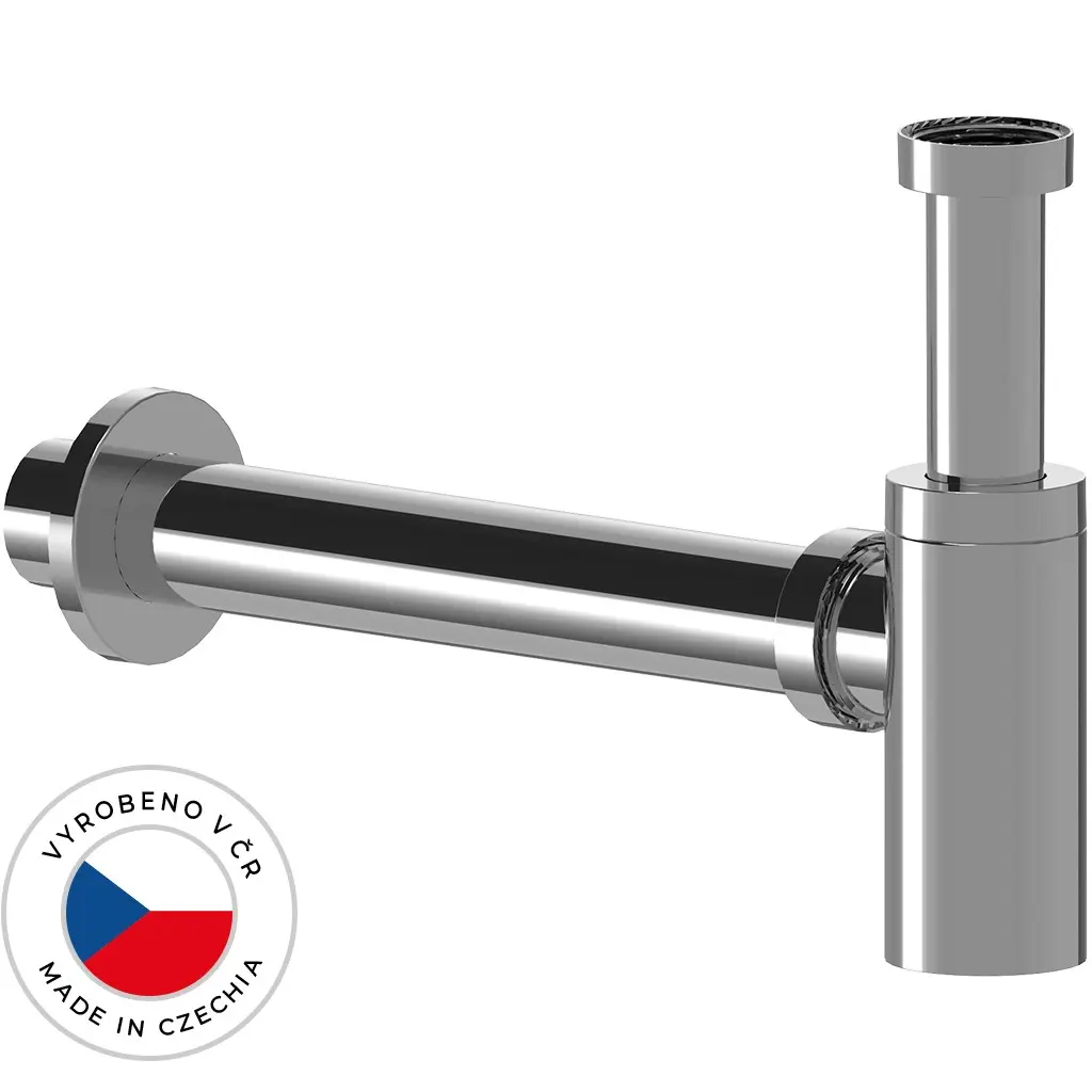 CERANO Sifon umyvadlový 5/4" plast DN40/300mm chrom CER-676702