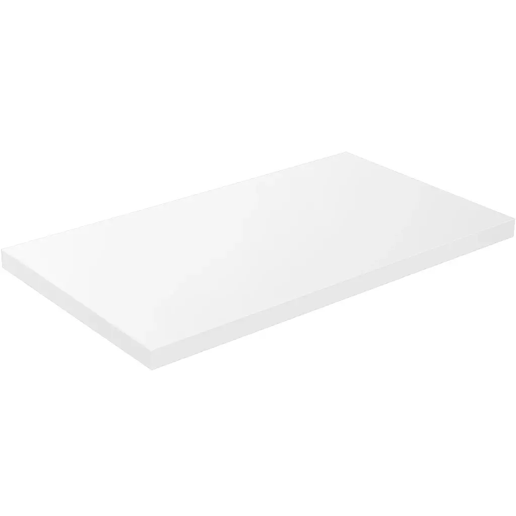Deska pod umyvadlo Navira Pro - bílá matná - 60x3,6x46 cm