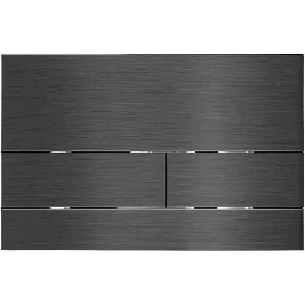CERANO Ovládací tlačítko splachování Line k WC modulu Profi nerezová ocel grafit/gun metal CER-8050BD80365