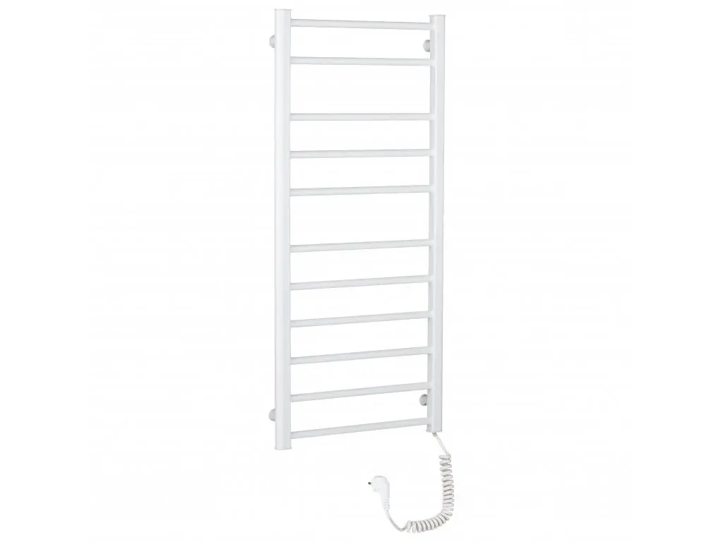 CERANO Elektrický sušák ručníků Domenico 187 W bílá lesklá 1160x550 mm LIV-W-ER-11-55