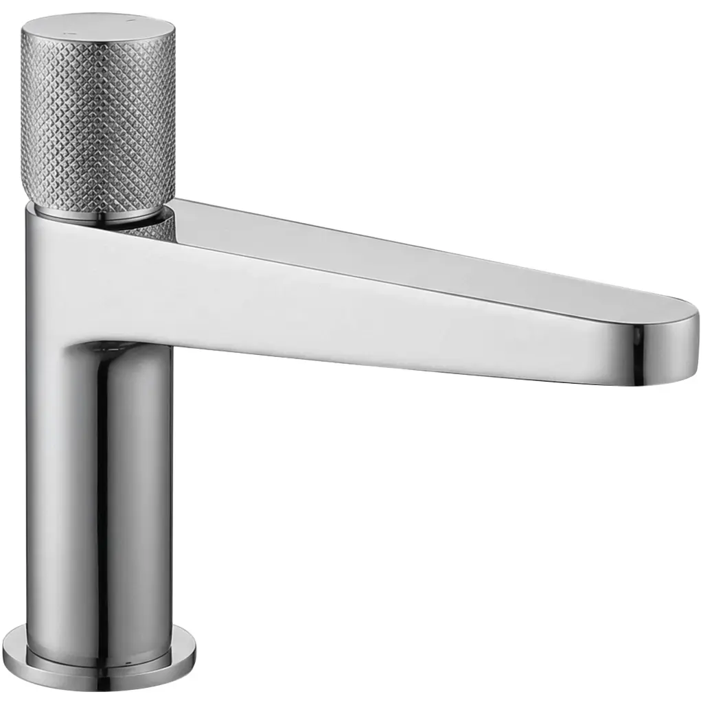 CERANO Umyvadlová stojánková baterie Loreta Grip nízká chrom CER-423577