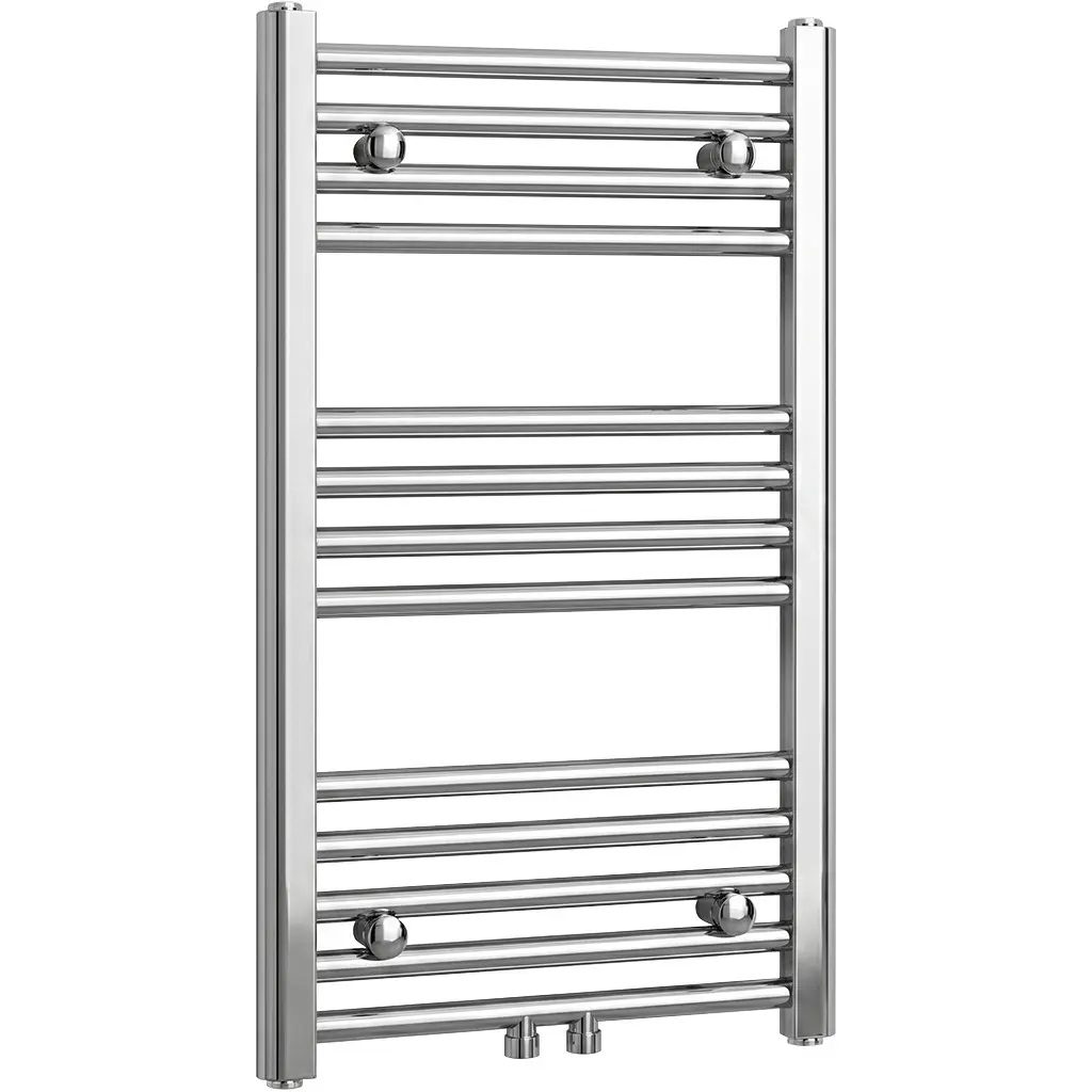 Koupelnový radiátor Benito - středové připojení 50mm/boční - 209 W - chrom - 700x450 mm
