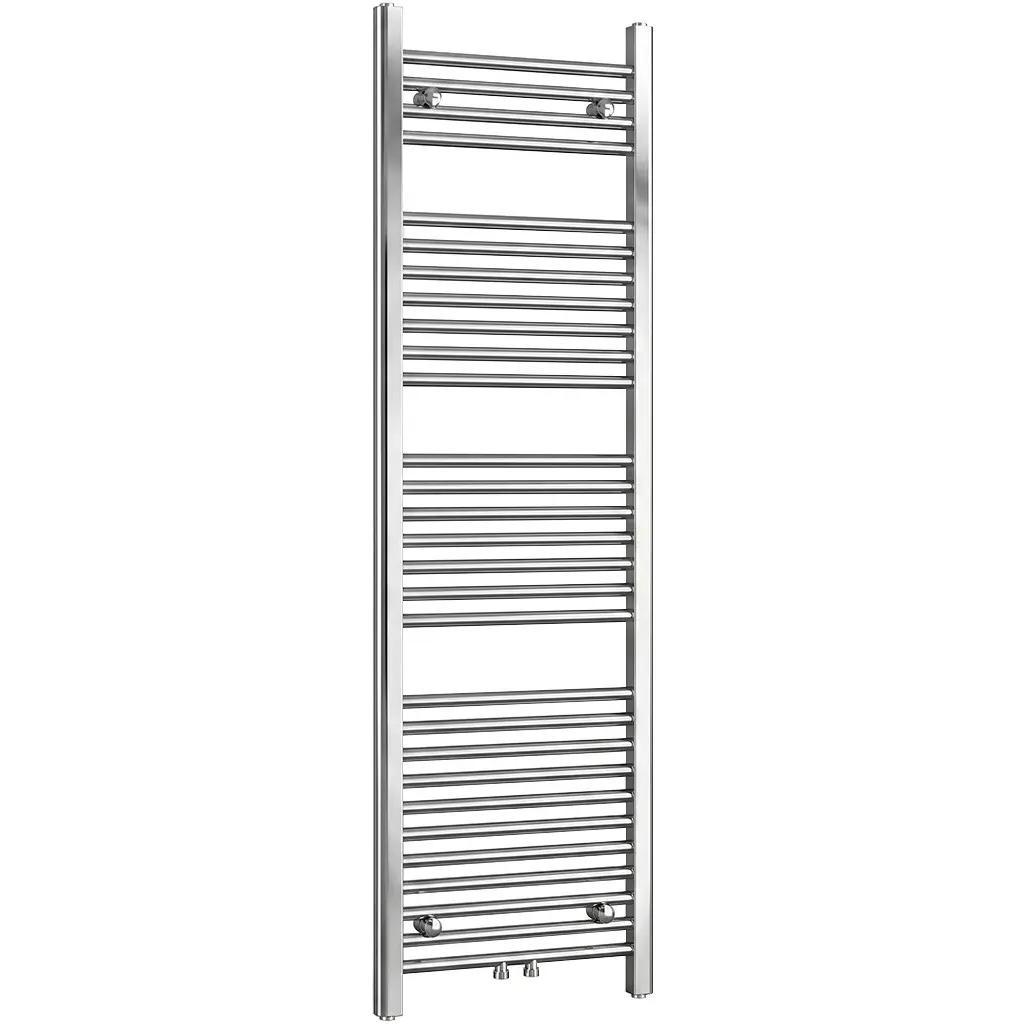 CERANO Koupelnový radiátor Benito středové připojení 50mm/boční 460 W chrom 1500x450 mm CER-673851