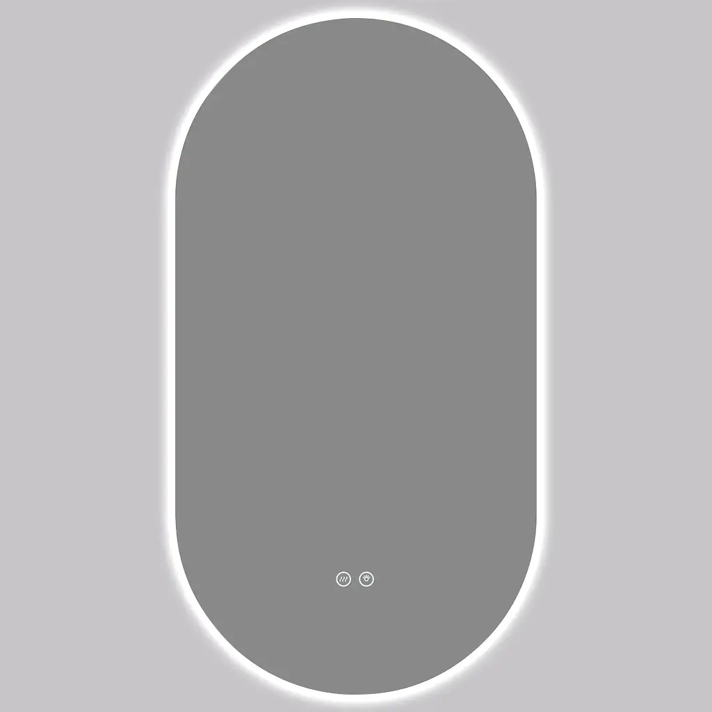 CERANO Koupelnové LED zrcadlo Luno 50x100  CER-8050BD79944