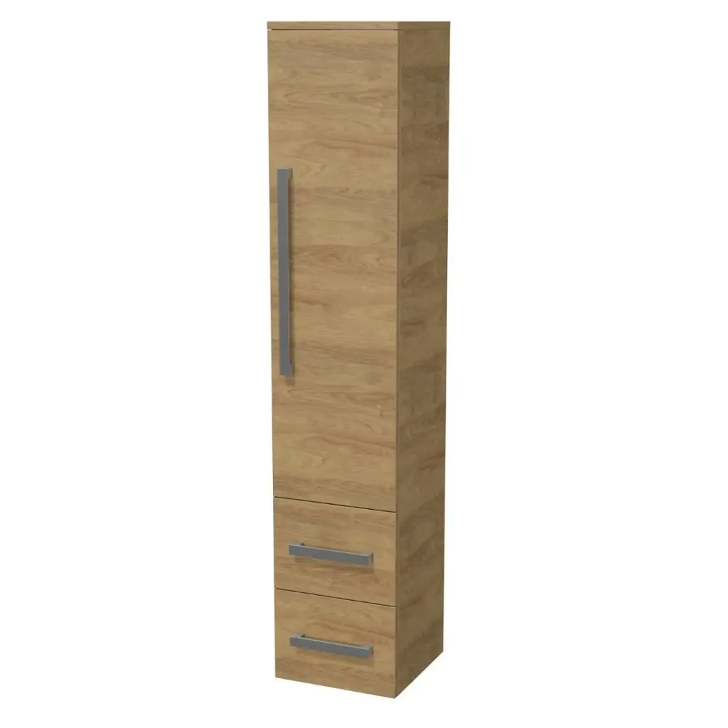 Koupelnová skříňka vysoká SAT Cube Way 32,5x162,5x33 cm dub Hickory CUBE3CHV35DH CUBE3CHV35DH