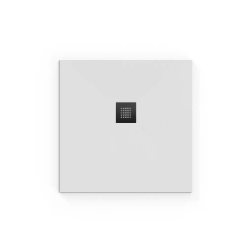 Sprchová vanička čtvercová SAT Alek 80x80 cm litý mramor SATALEK80QB SATALEK80QB