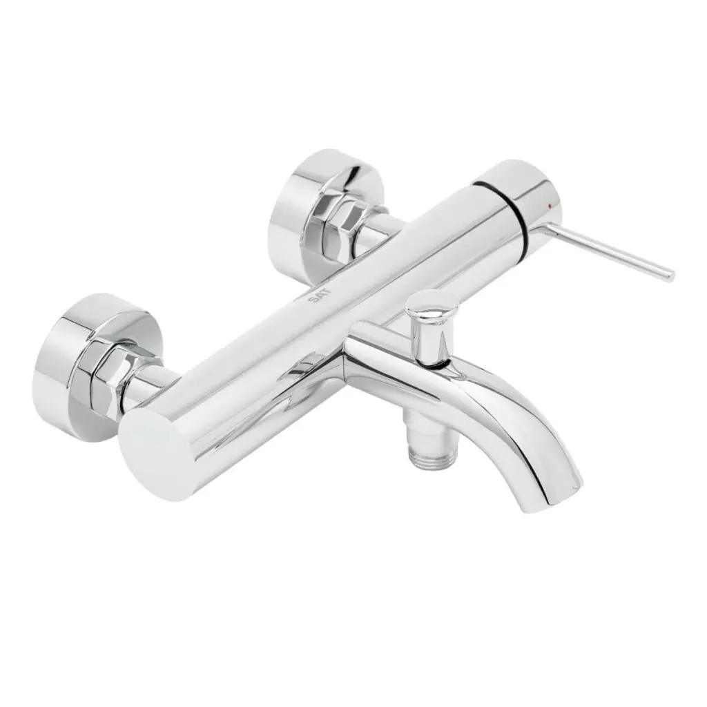 Vanová baterie SAT Aurum bez sprchového setu 150 mm chrom SATBAUR222CR SATBAUR222CR