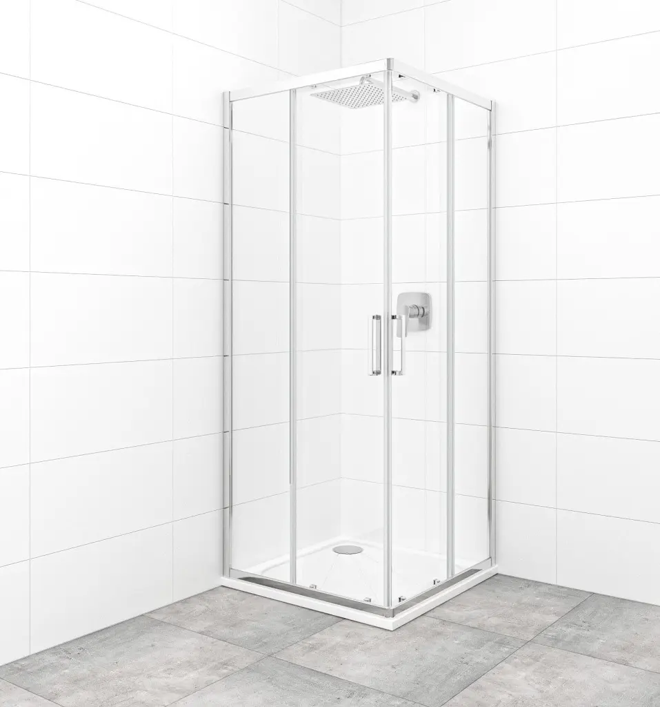 Sprchový kout čtverec 80x80 cm SAT TEX SATBKTEXQ80CRT SATBKTEXQ80CRT
