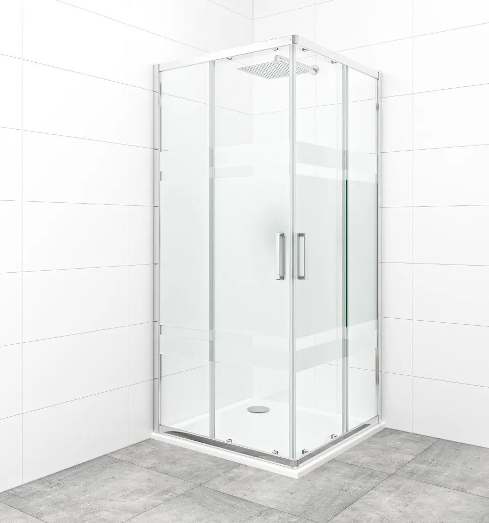 Sprchový kout čtverec 90x90 cm SAT TEX SATBKTEXQ90CRS SATBKTEXQ90CRS