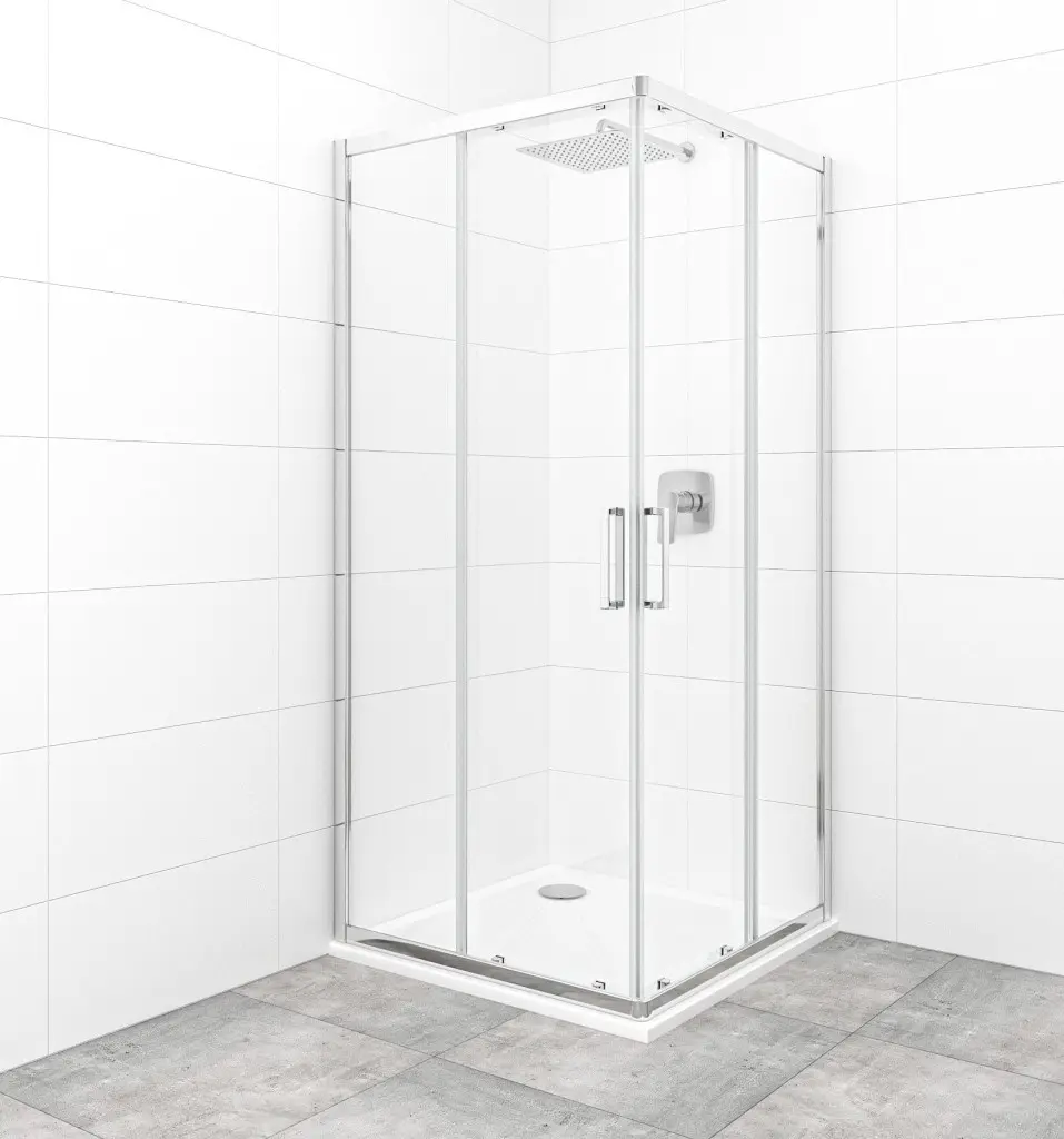 Sprchový kout čtverec 90x90 cm SAT TEX SATBKTEXQ90CRT SATBKTEXQ90CRT