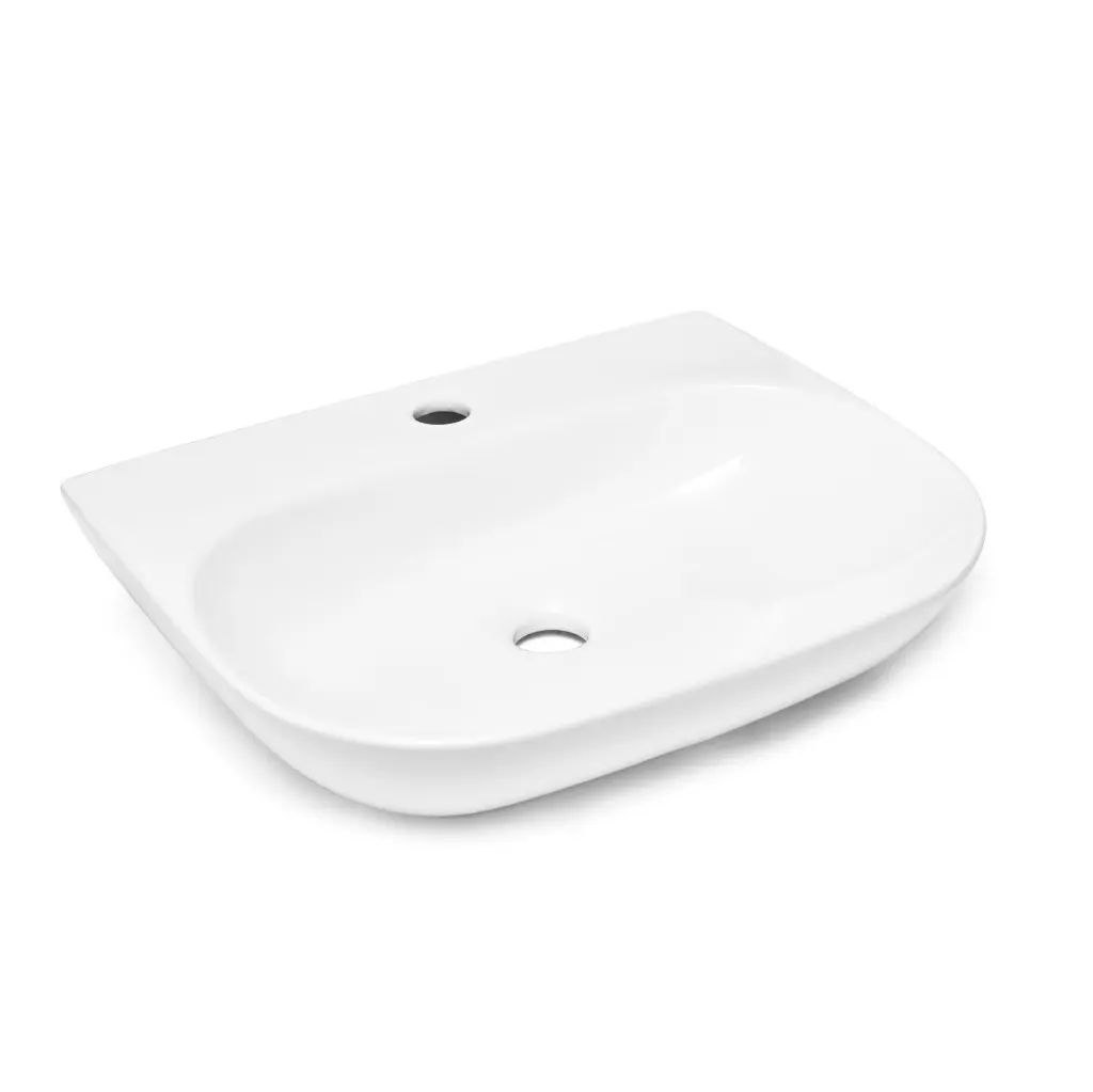 Umyvadlo SAT Brevis 50x38,5 cm bez přepadu SATBRE5038R SATBRE5038R
