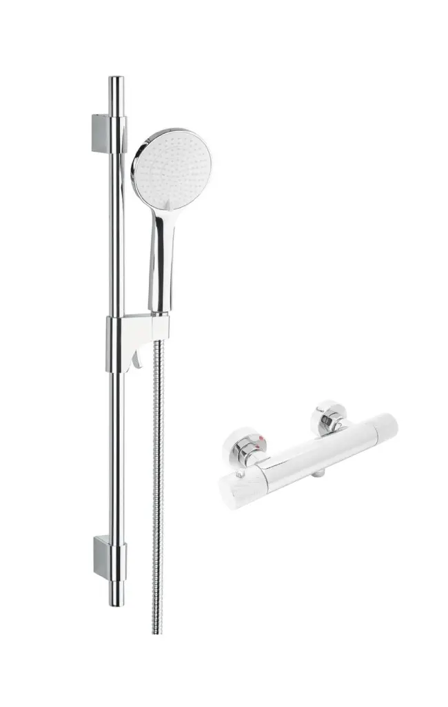 Sprchová baterie SAT se sprchovým setem 150 mm chrom SATBST268SET SATBST268SET