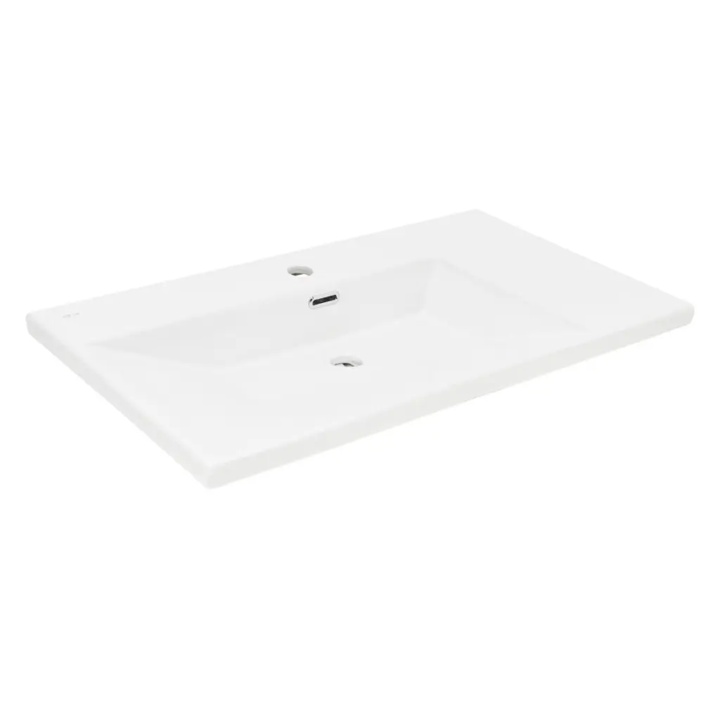 Nábytkové umyvadlo SAT B-Way 81x46 cm otvor pro baterii uprostřed SATBWA8046 SATBWA8046