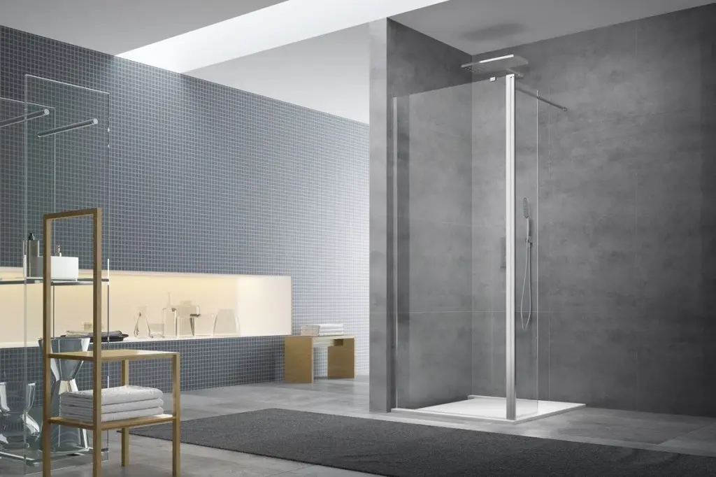 Sprchová zástěna walk-in 70 cm SAT Walk-In SATBWI70PRROZ SATBWI70PRROZ