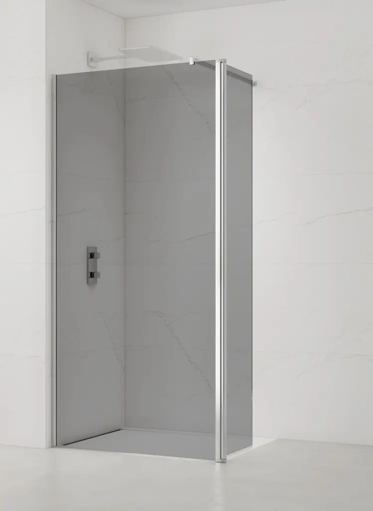 Sprchová zástěna Walk-in 80 cm SAT SATBWI80KSPRROZ SATBWI80KSPRROZ