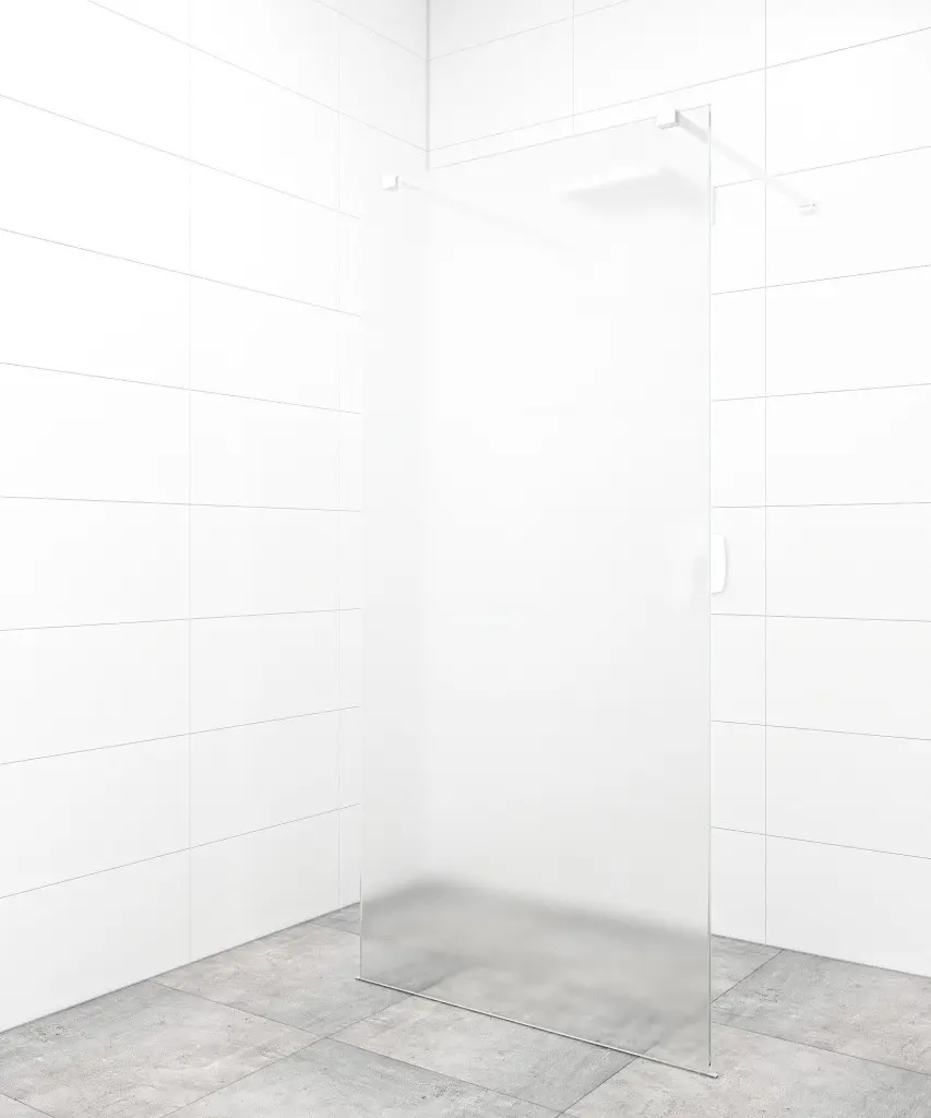 Sprchová zástěna Walk-in 90 cm SAT v barvě profilu bílá SATBWI90MSZAVB SATBWI90MSZAVB