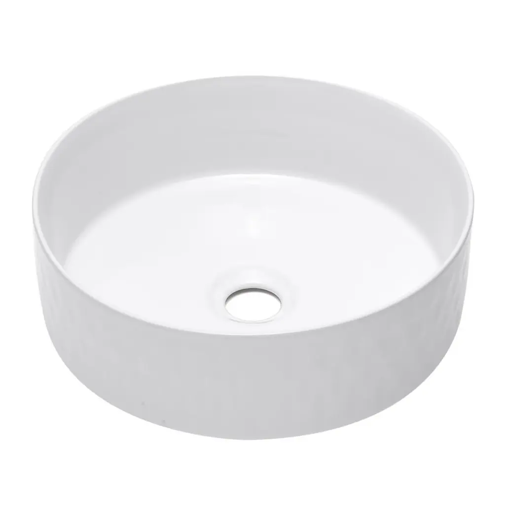 Umyvadlo na desku SAT Infinitio 36x36 cm bez otvoru pro baterii SATINF3636 SATINF3636