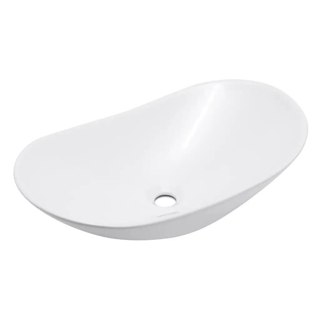 Umyvadlo na desku SAT Infinitio 61,5x36 cm bez otvoru pro baterii SATINF61536 SATINF61536