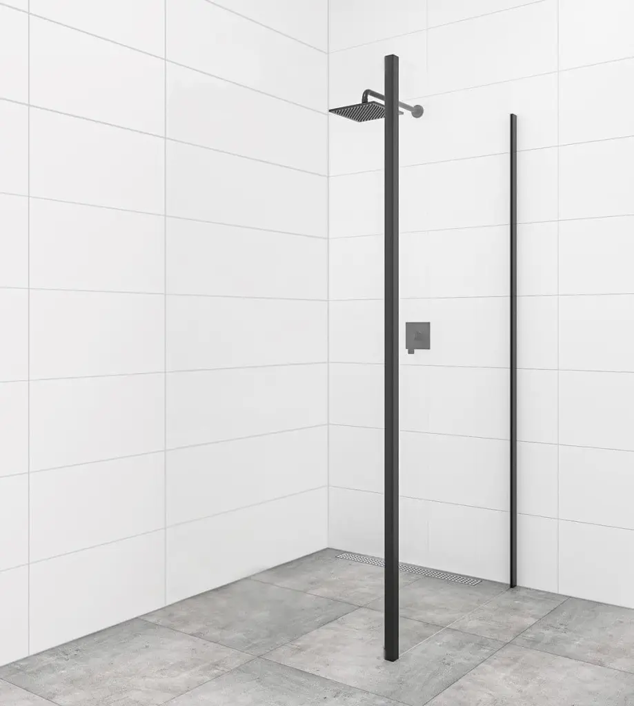 Boční zástěna ke sprchovým dveřím 100 cm SAT TEX BB SATSTENATEXD100C SATSTENATEXD100C
