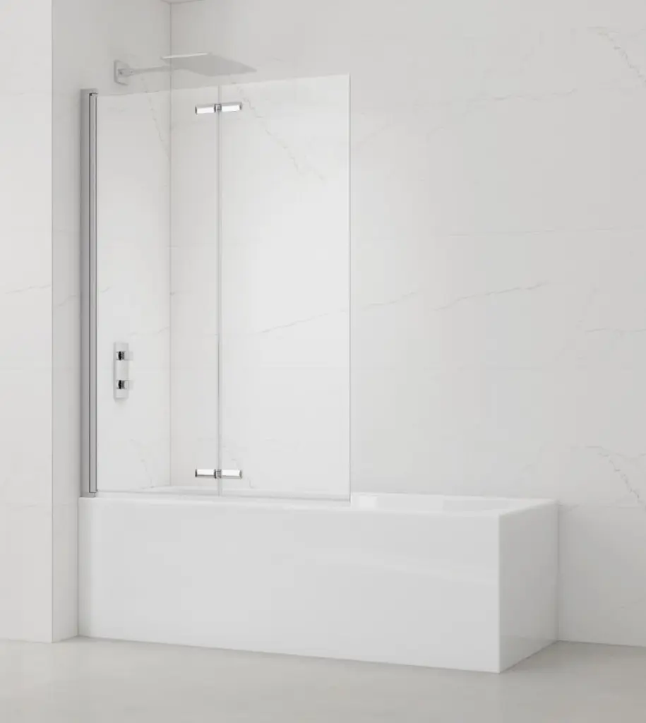 Vanová zástěna SAT SK 150x105 cm chrom SATVZSKNEW105 SATVZSKNEW105