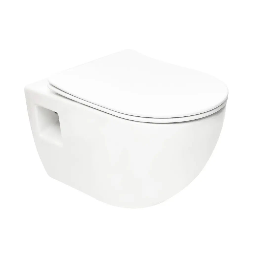 WC závěsné SAT Project včetně prkénka softclose, zadní odpad SATWCPRO010RREXP SATWCPRO010RREXP