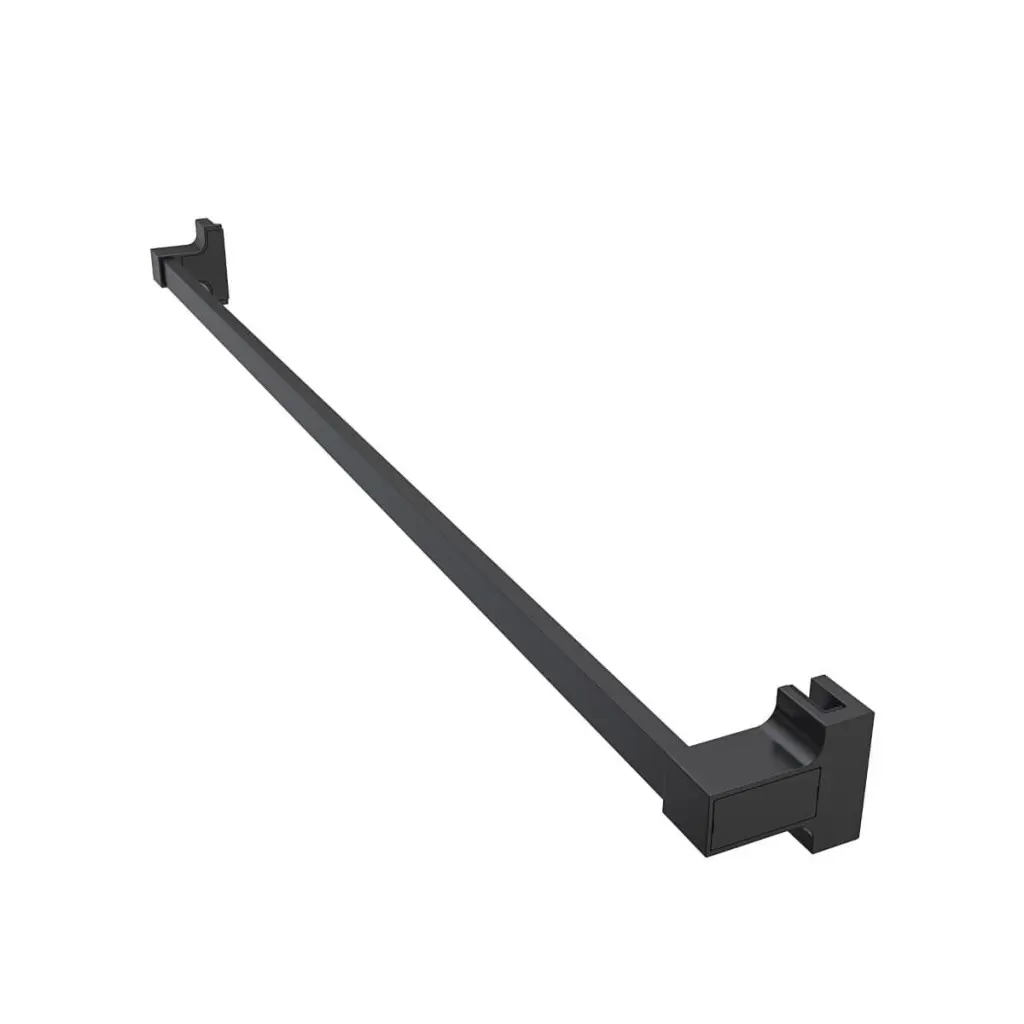 Tyč na ručníky 138 cm SAT černá SATWIDOPLTYCC SATWIDOPLTYCC